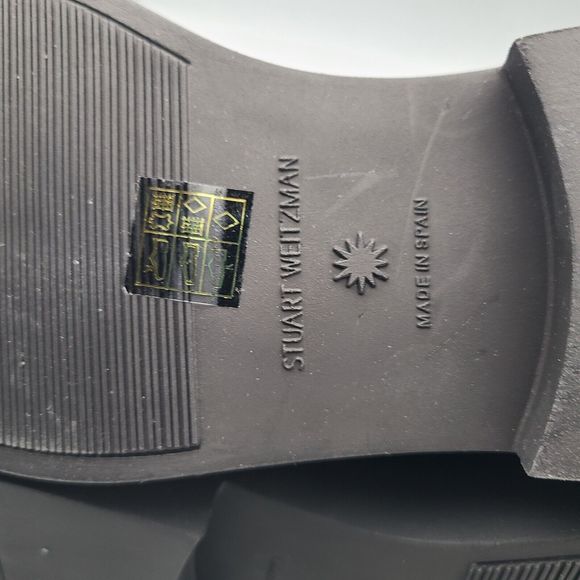 Stuart Weitzman Ankle Boots Women Henley Chelsea Bootie black Suede Size 9 new - Picture 10 of 12